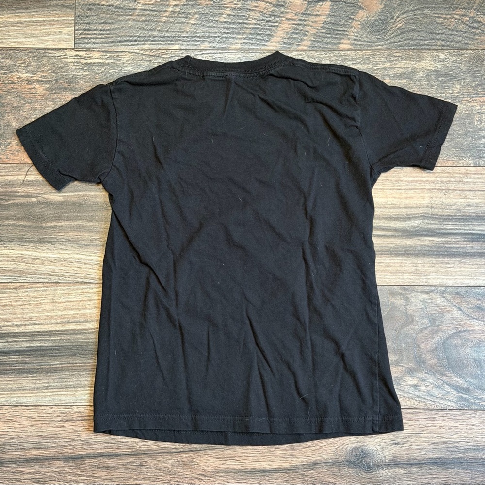Cross Colours Tupac Shakur black graphic short sleeve boys top size large - Picture 2 of 8